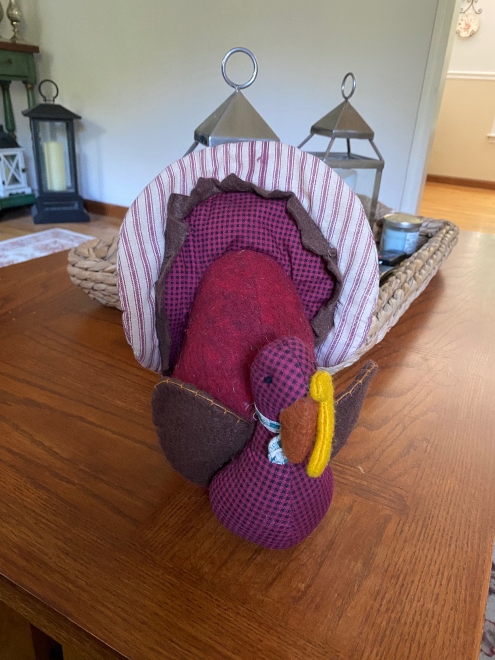 Patchwork, turkey decoration